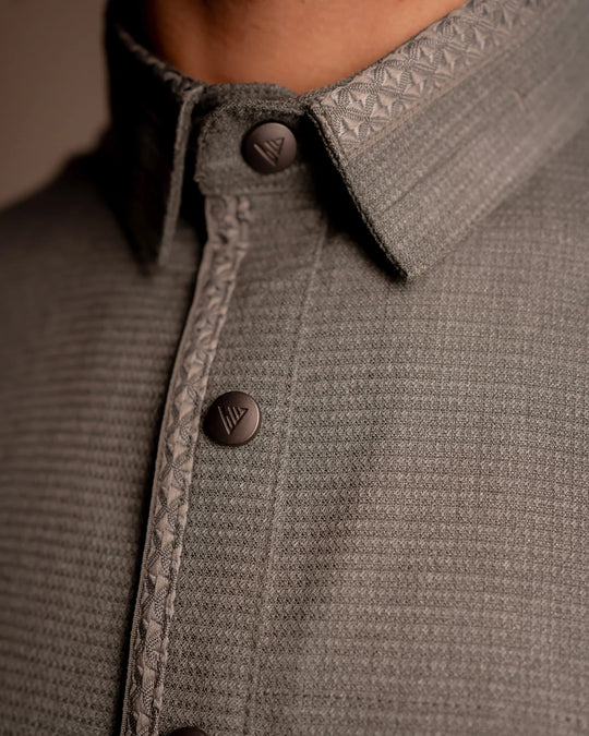 AAR25309 Al Ameer Latest Thobe / Jubba - Grey