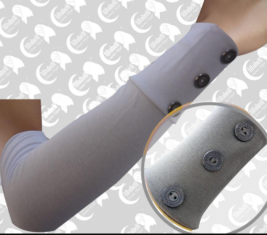 ARM COVERS/SLEEVES WITH BUTTONS
