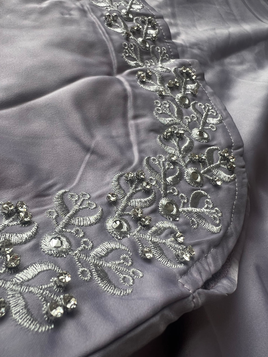 Occasion Embroidered Maxi Modest Dress EDF36