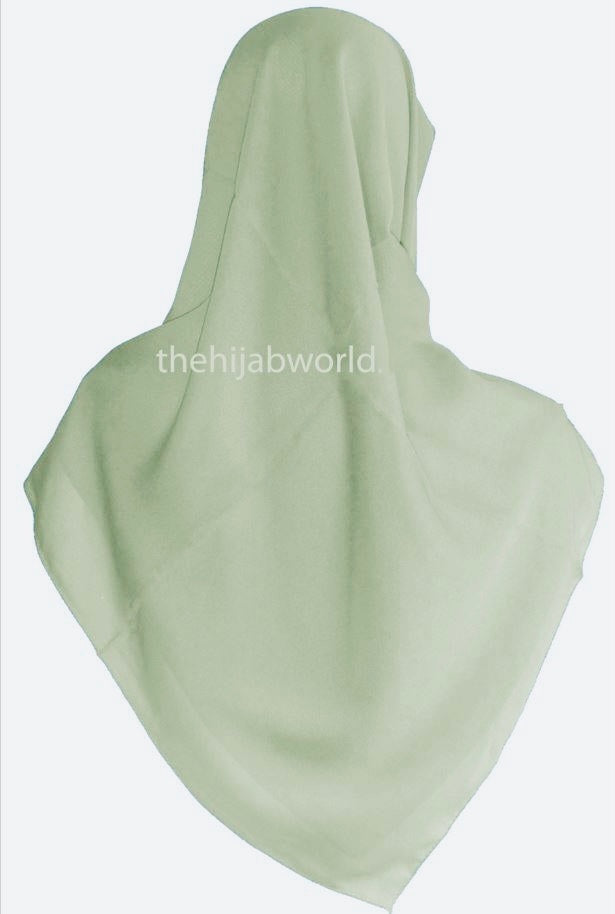 Georgette Chiffon Square Scarf/Hijabs
