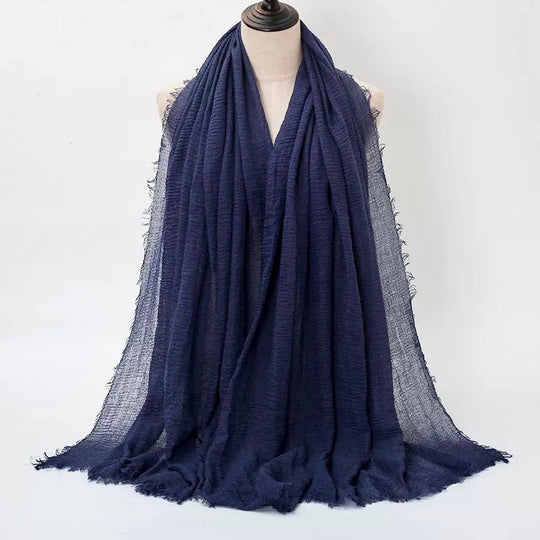Crimp Frayed Edged  Hijabs / Scarves PH
