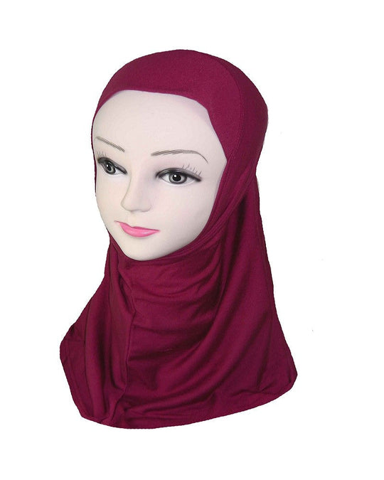 Girls High Cotton Small Hijabs