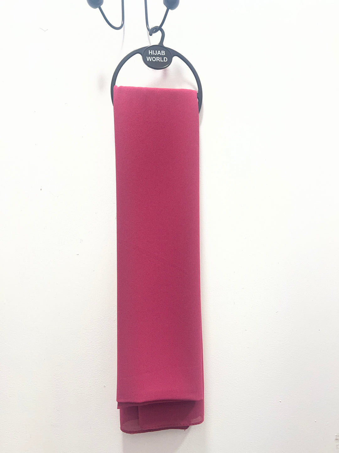 Chiffon Long Hijab/ Scarf- Deep Pink Fuchsia 60