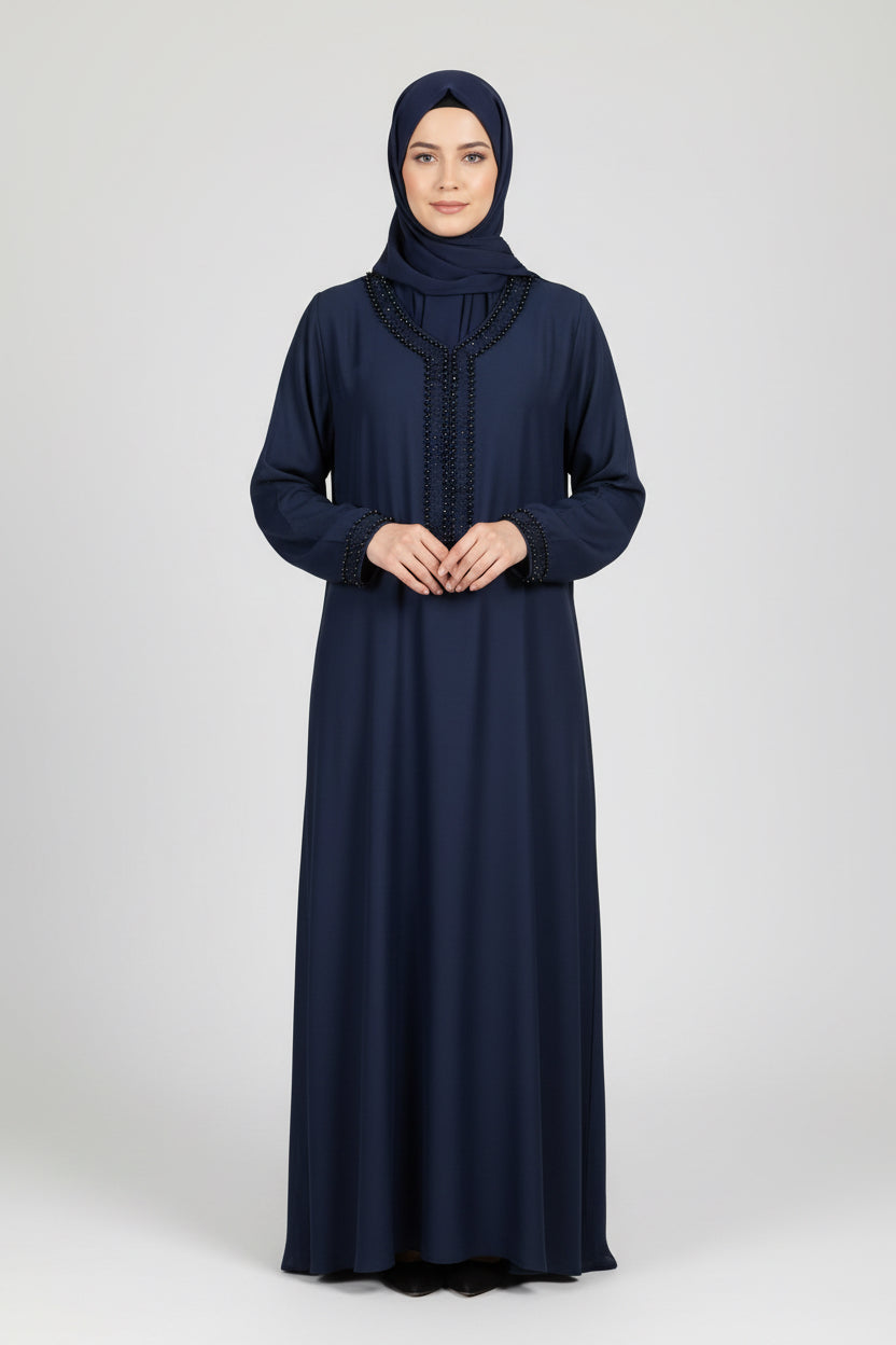Beaded Abayas By Aaminah