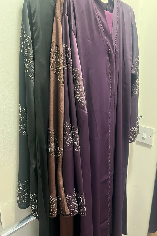 Amber Nida Dubai Satin Abayas