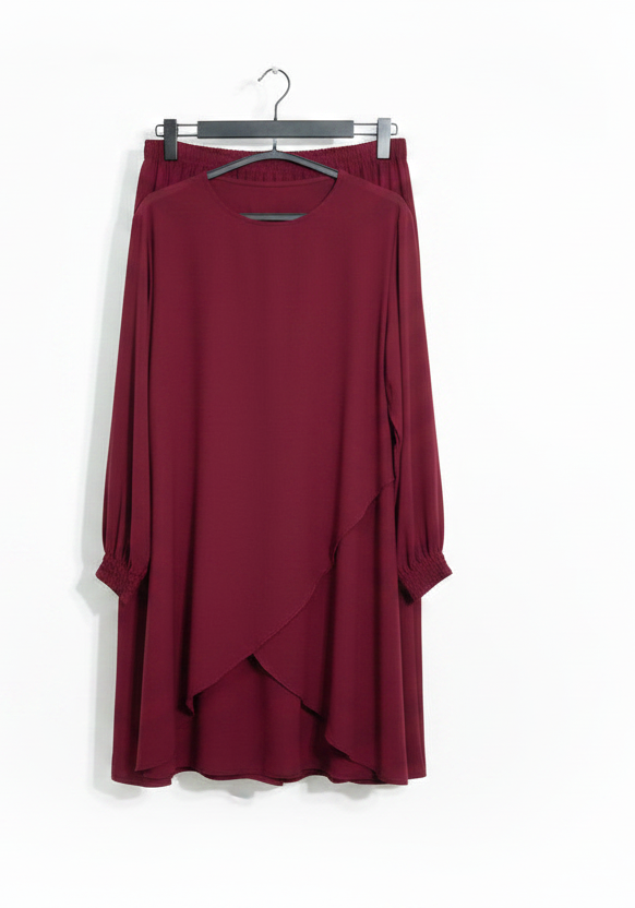 Light weight layered look coords set
