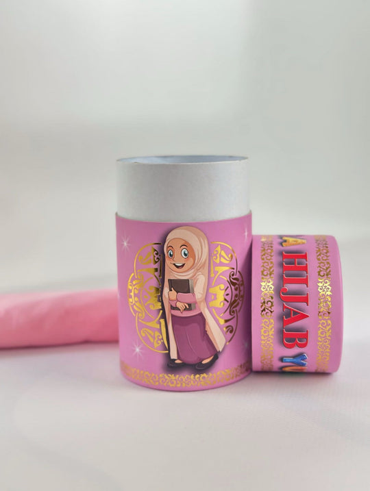 My first Hijab in Gift Box with a finger ring counter - Medium size