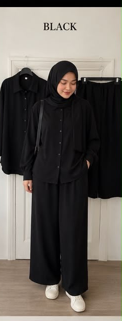 CEY Button down Co- ords set in 3 sizes