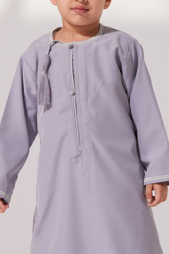Baby Faris Omani Rompers - Lilac
