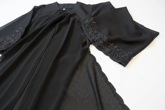 Nida Embroidered Classic Abaya