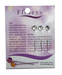 FIRDEVS HIJAB PINS PACK - CLEAR