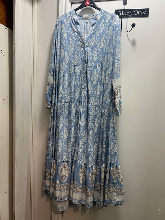 Miss Lady Midi Loose fit Soft Viscose Summer Dress