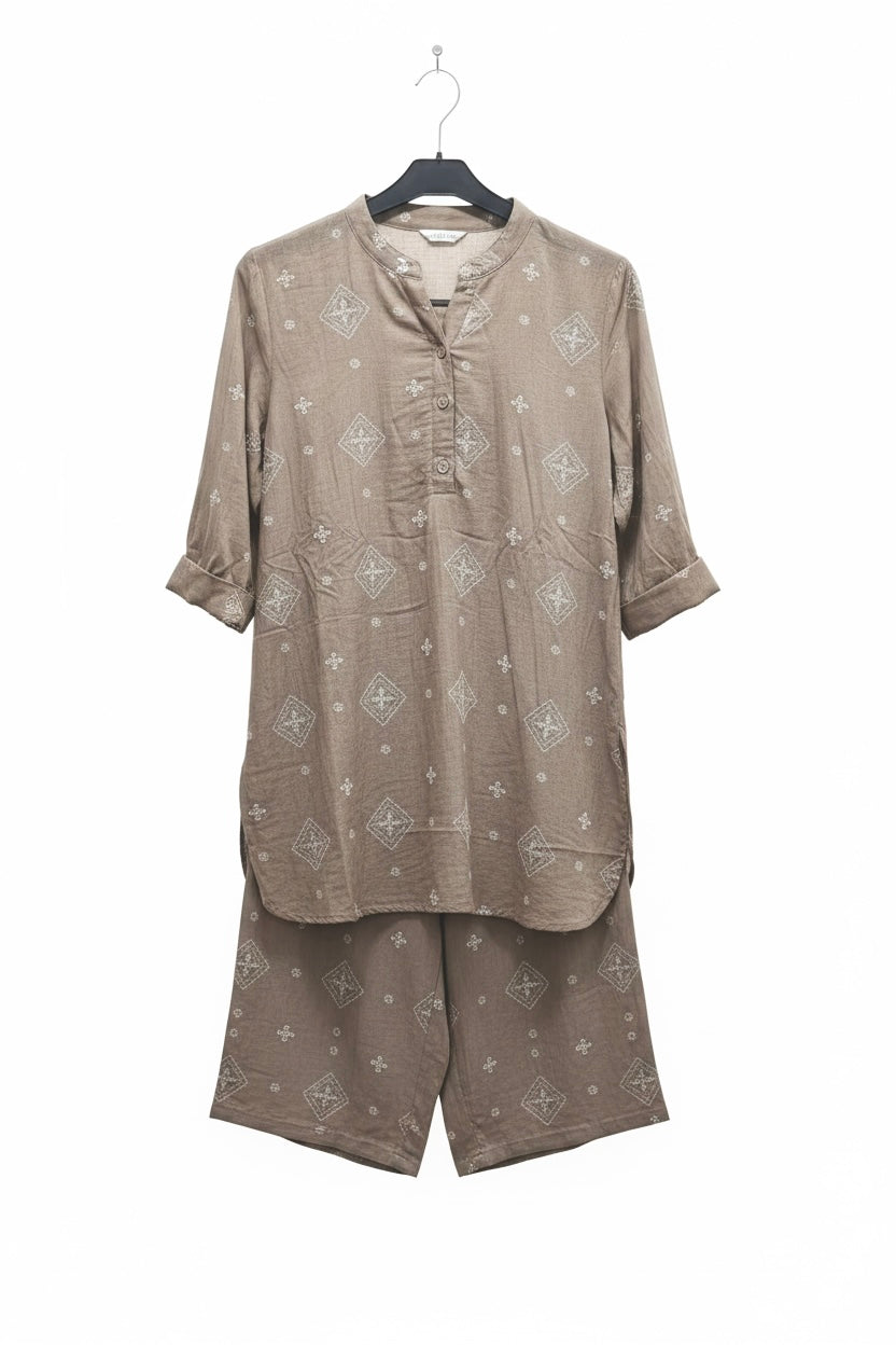 Linen Look Pastel Coords set 2