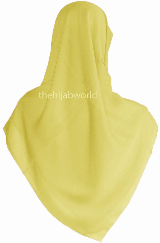 Georgette Chiffon Square Scarf/Hijabs