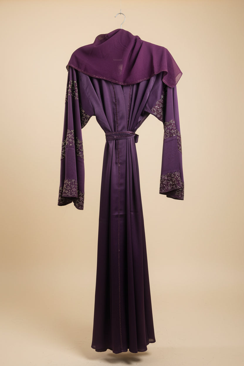 Amber Nida Dubai Satin Abayas