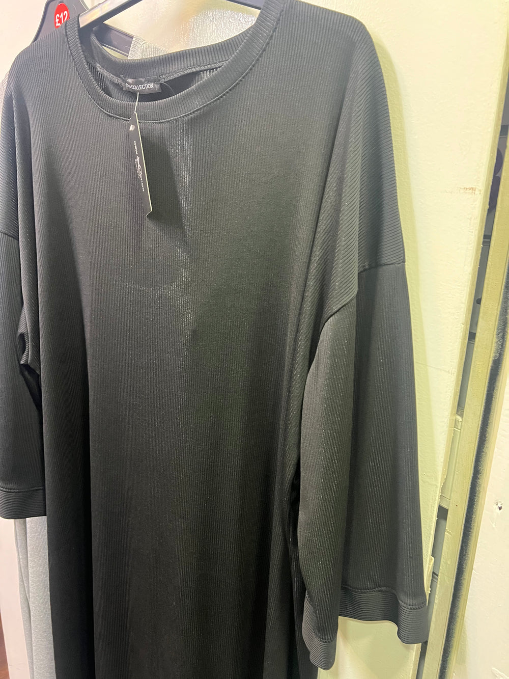 Ribbed comfy midaxi Dress