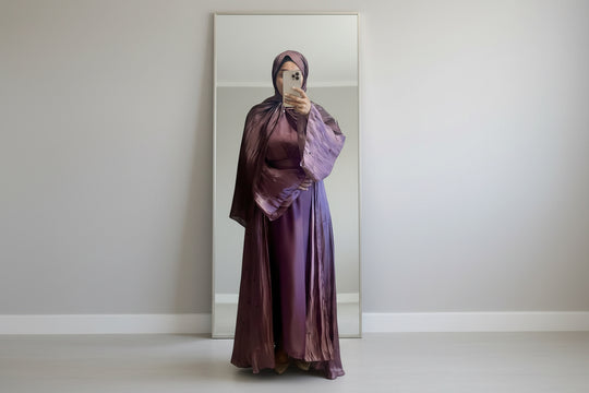 Lamia Abaya Full sets in 4 colours