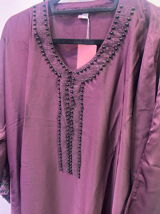 Beaded Abayas By Aaminah