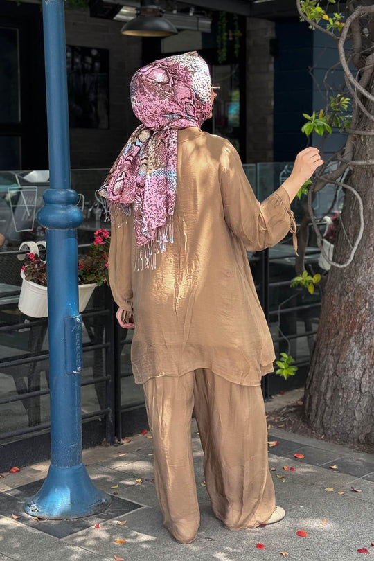 Premium Long Silk Chiffon Co-ord sets