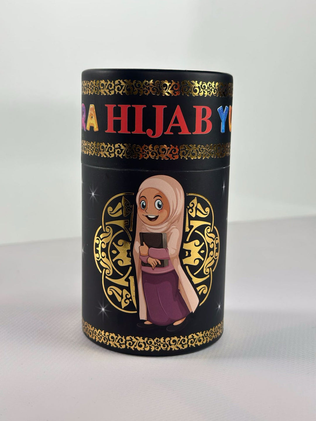 My first Hijab in Gift Box with a finger ring counter - Medium size