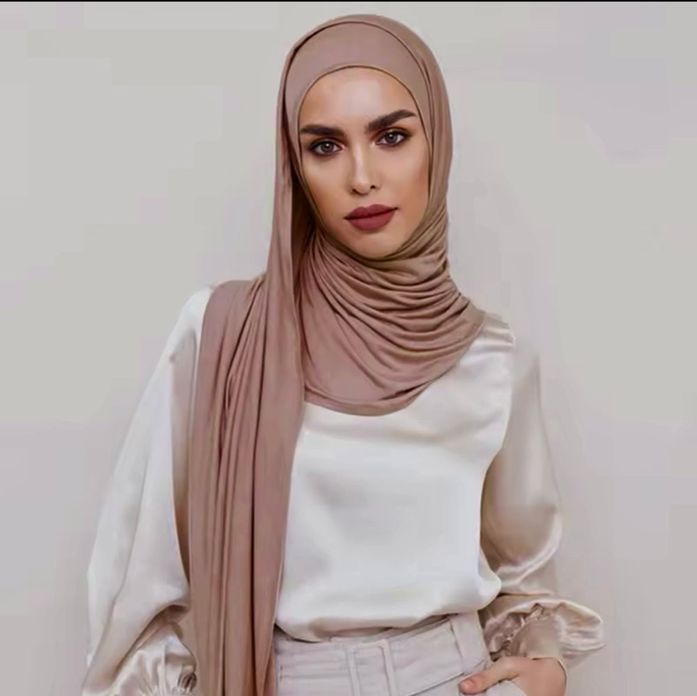 Easy Wear Jersey Ready stitch Hijab