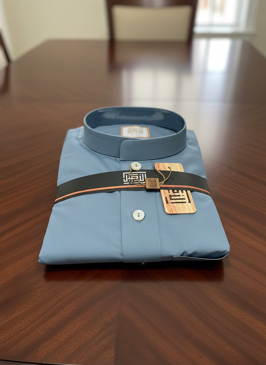 Al Aseel New Summer Thobe - Ocean 3