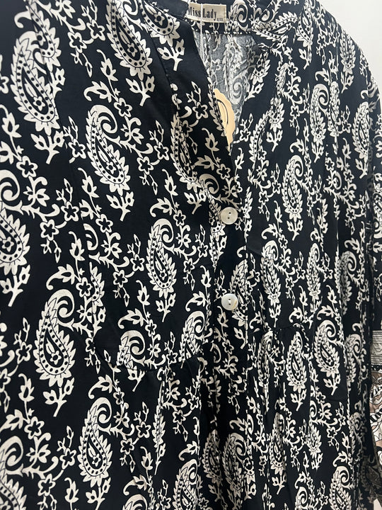 Miss Lady Midi Loose fit Soft Viscose Summer Dress