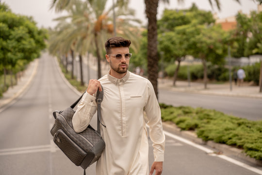 AAR2422 Al Ameer Latest Thobe/Jubba - Cream