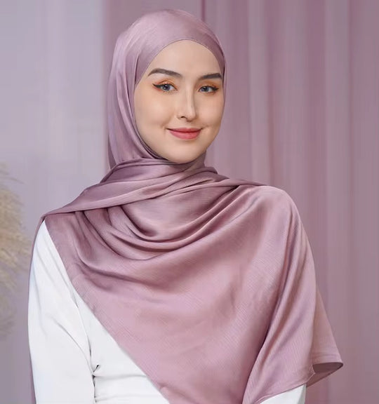 Silk Chiffon Hijab/ Scarves