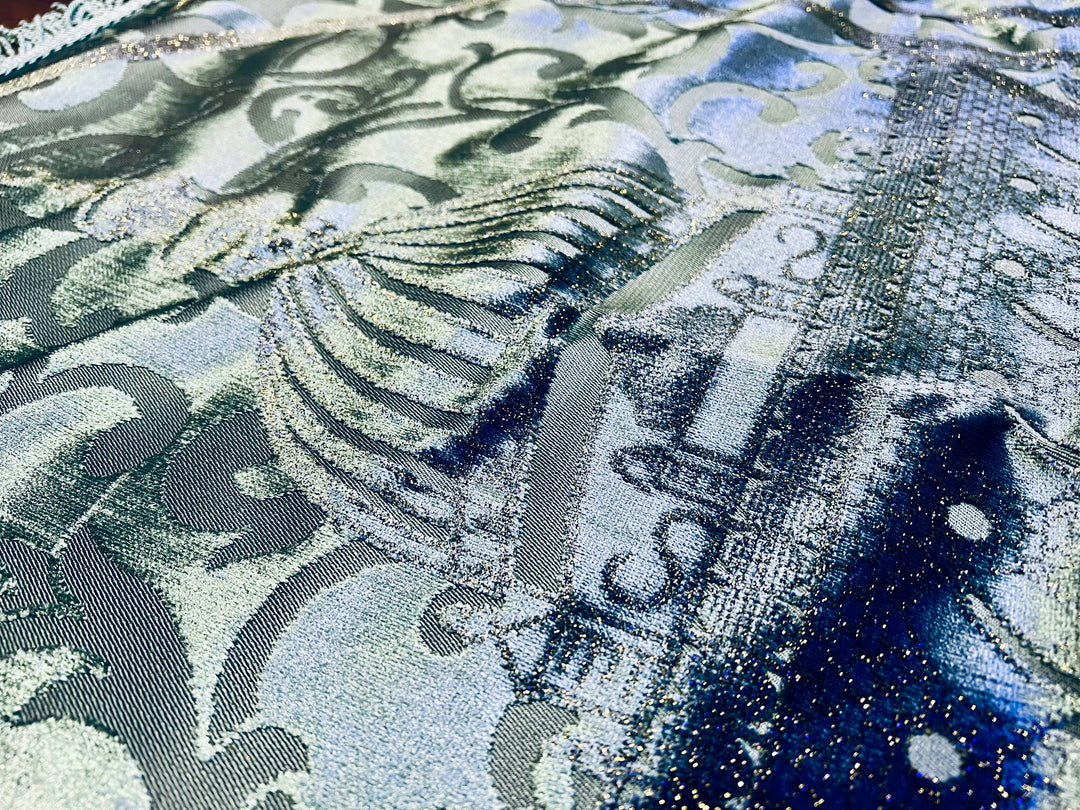 EXCLUSIVE LUXURY PRAYER MAT WI- Sea Blue