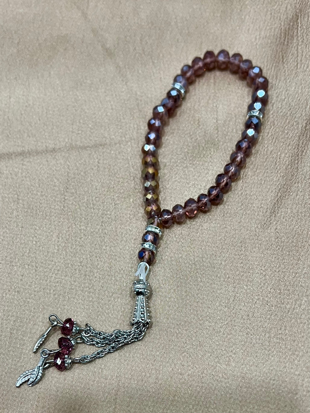 Mini Elasticated bracelet size Tasbih / tasbeeh - multi