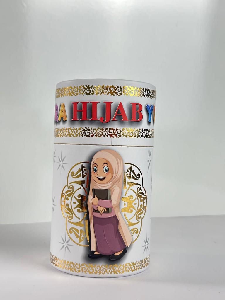 My first Hijab in Gift Box with a finger ring counter - Medium size