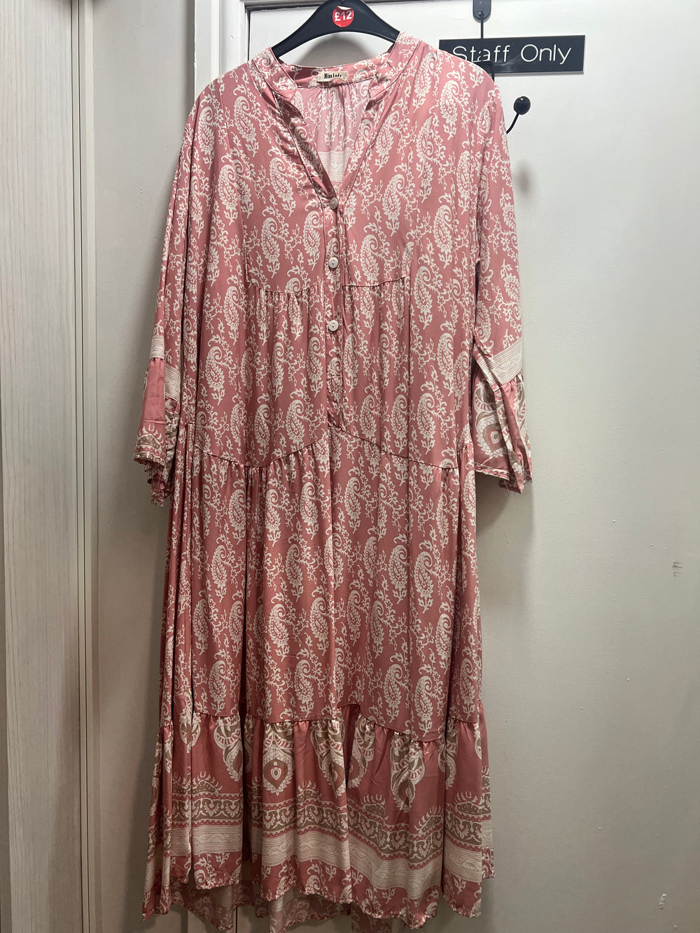 Miss Lady Midi Loose fit Soft Viscose Summer Dress