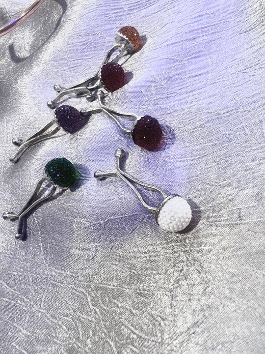 Crystal Hijab Slide pins