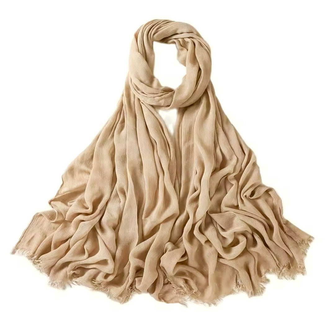 Crinkle Rayon Viscose Hijab/Scarf
