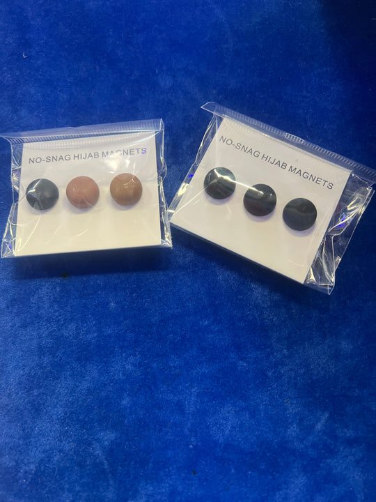 Magnetic Mini x 3 pack Brooch/Pins HP