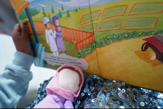 Maryam Goes Fruit Picking Book with finger Puppet