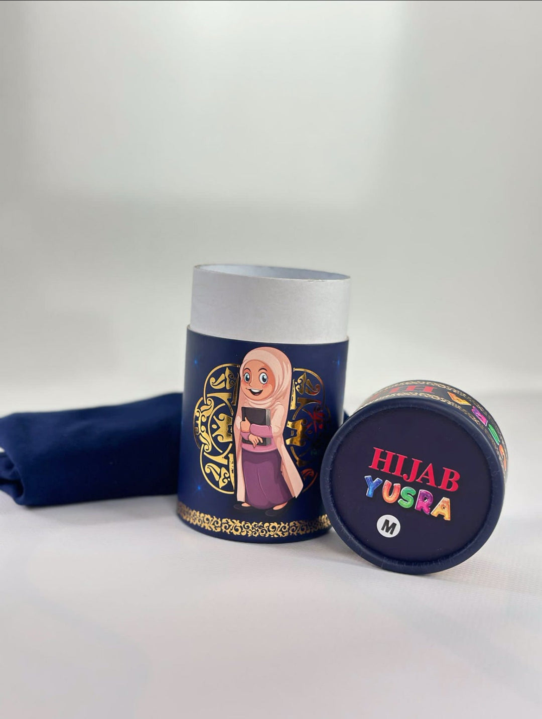 My first Hijab in Gift Box with a finger ring counter - Medium size
