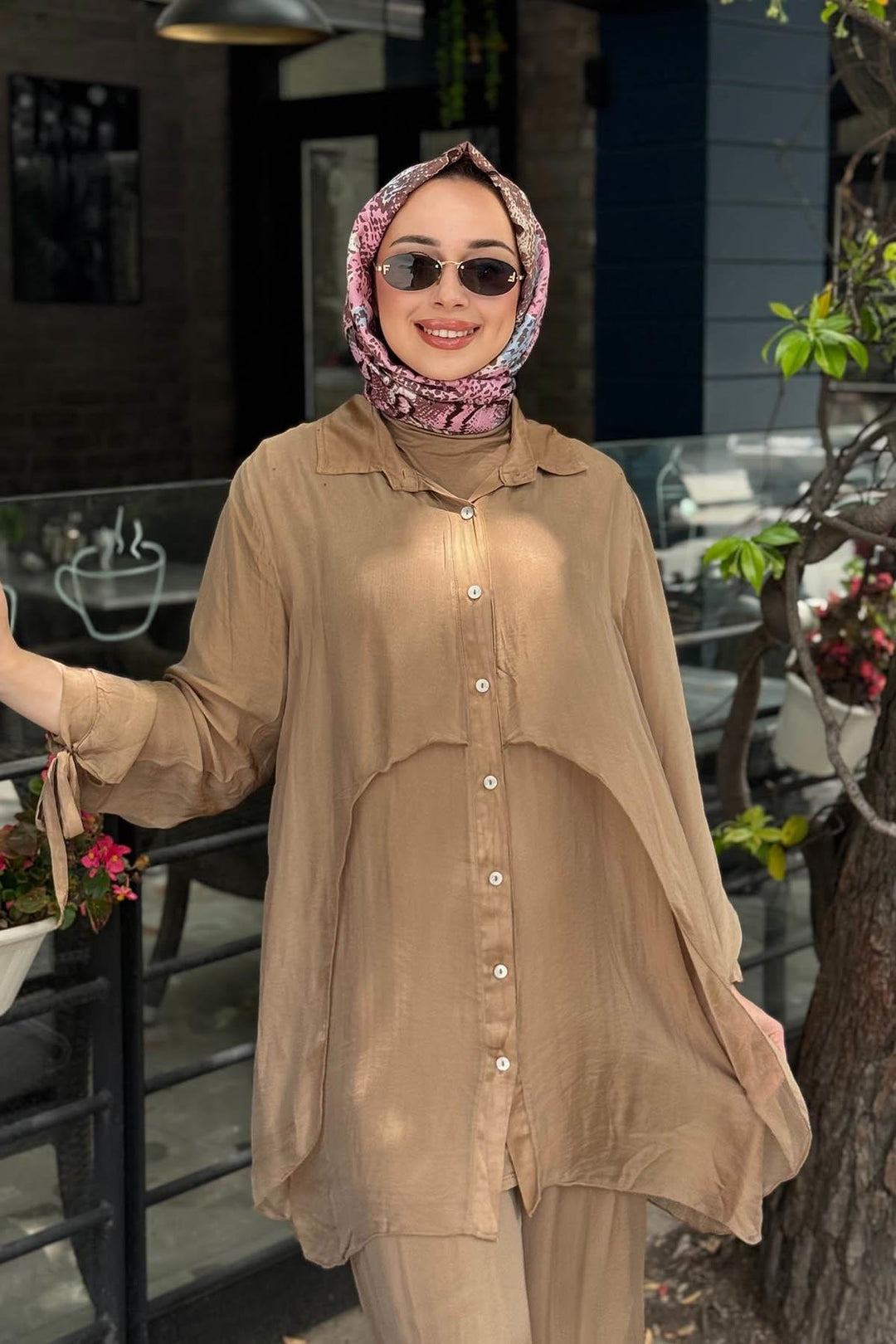 Premium Long Silk Chiffon Co-ord sets