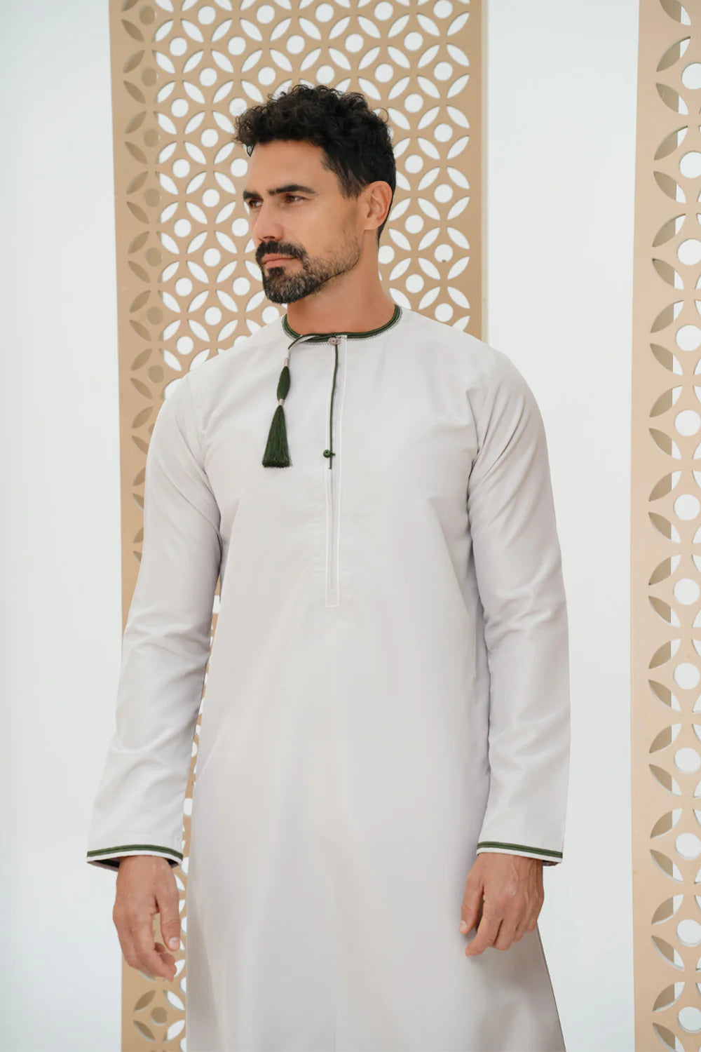 Faris Omani Thobe/Jubba - Ivory
