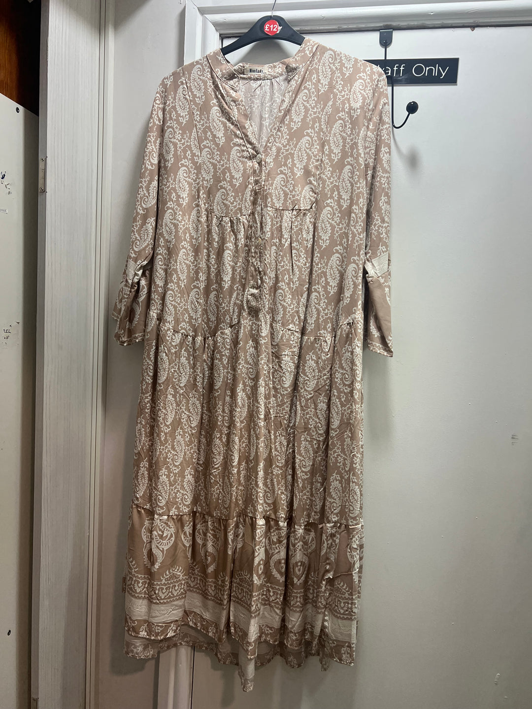 Miss Lady Midi Loose fit Soft Viscose Summer Dress