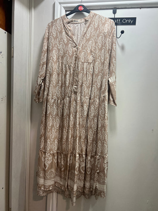 Miss Lady Midi Loose fit Soft Viscose Summer Dress