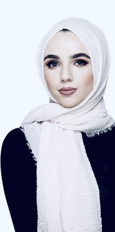 Crimp Frayed Edged  Hijabs / Scarves PH