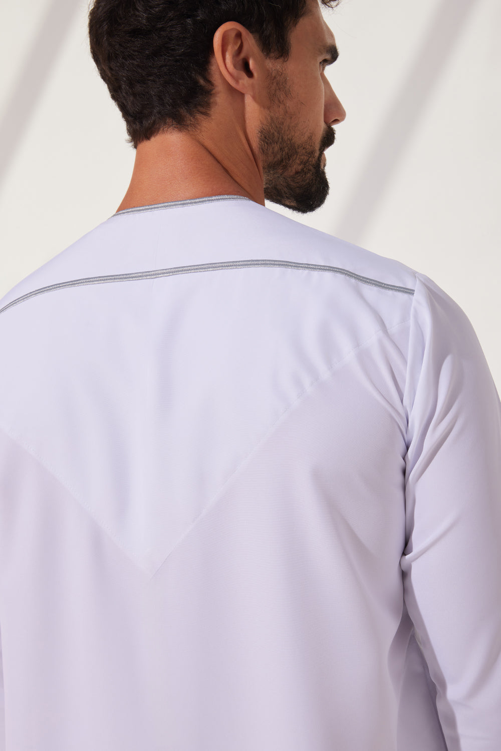 Faris Emirati Thobe/Jubba - White