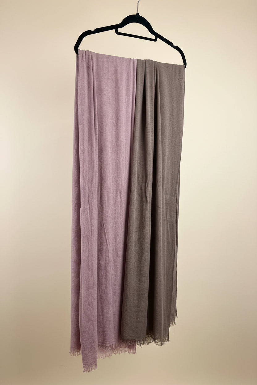 Ombré Crinkle Rayon Viscose Hijab/Scarf