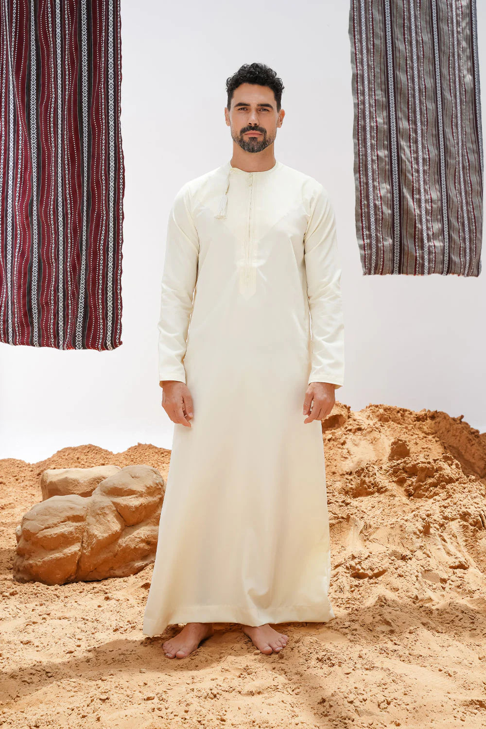 Faris Omani Thobe/Jubba - Yellow