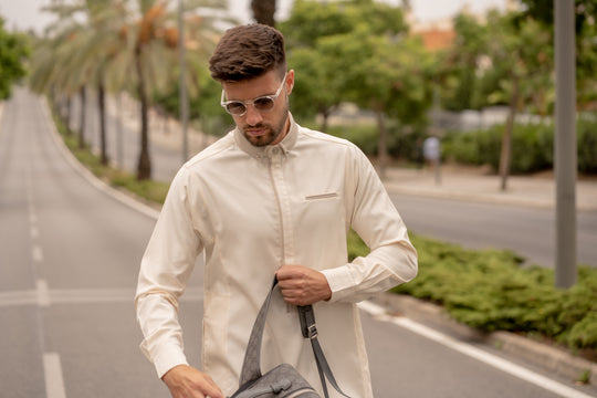 AAR2422 Al Ameer Latest Thobe/Jubba - Cream