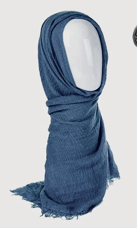 Crimp Frayed Edged  Hijabs / Scarves PH