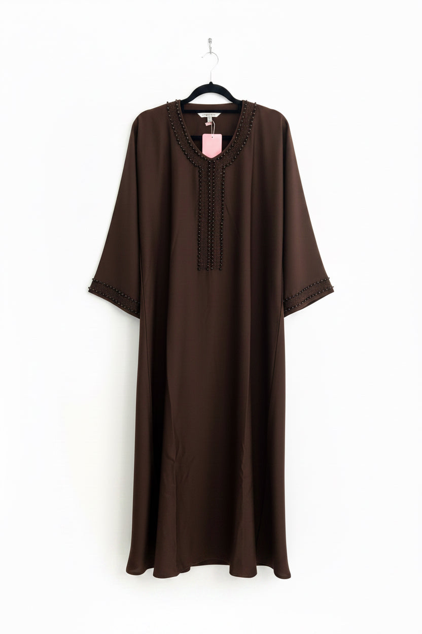 Beaded Abayas By Aaminah