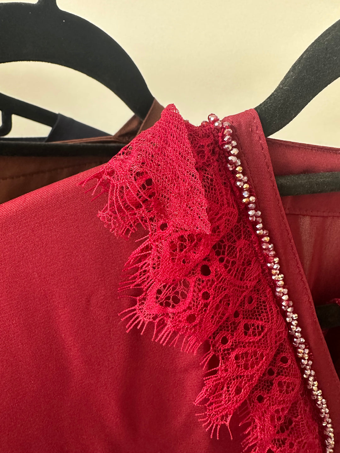 Frill Lace Beaded Dubai Abaya Sets in Colours